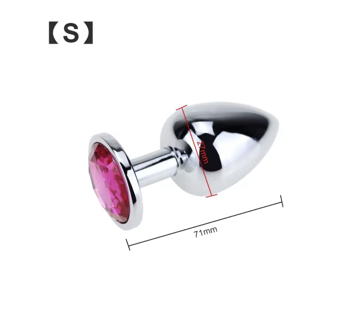 Plug Anal Pequeño con Joya 