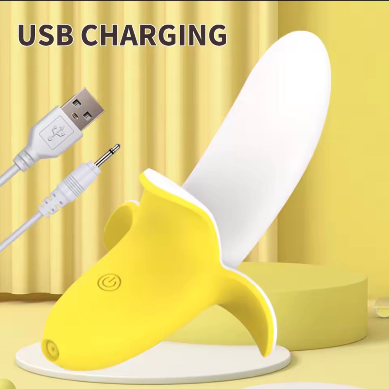 Vibrador Banana 12 Frecuencias