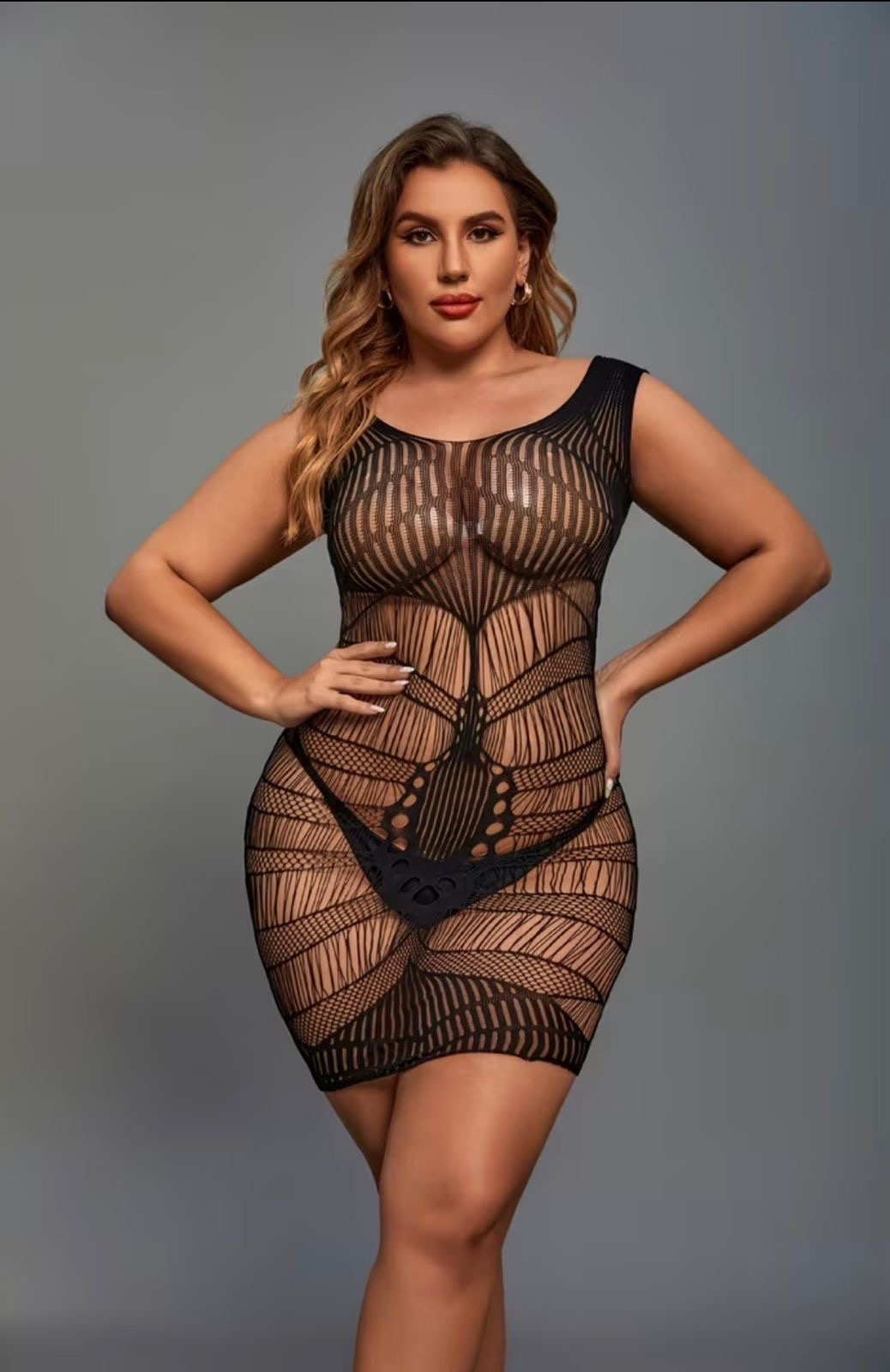 Vestido de Encaje Sexy