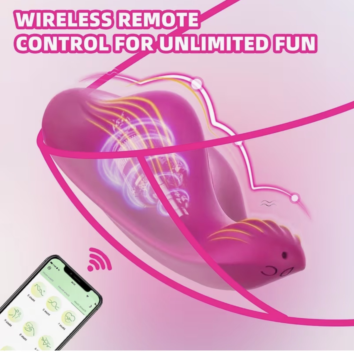 Vibrador Inteligente Controlado por App