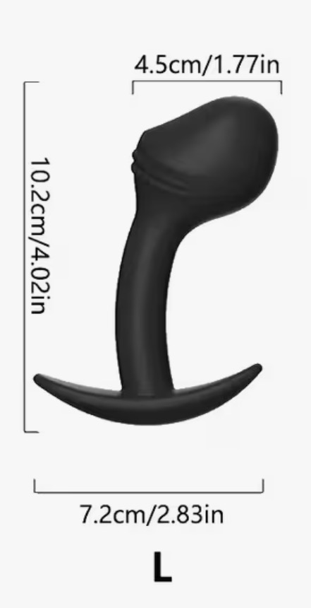 Plug Anal de Silicona l