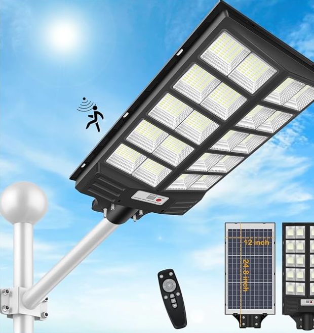 Solar Powered LED Street Light 1,000Watt