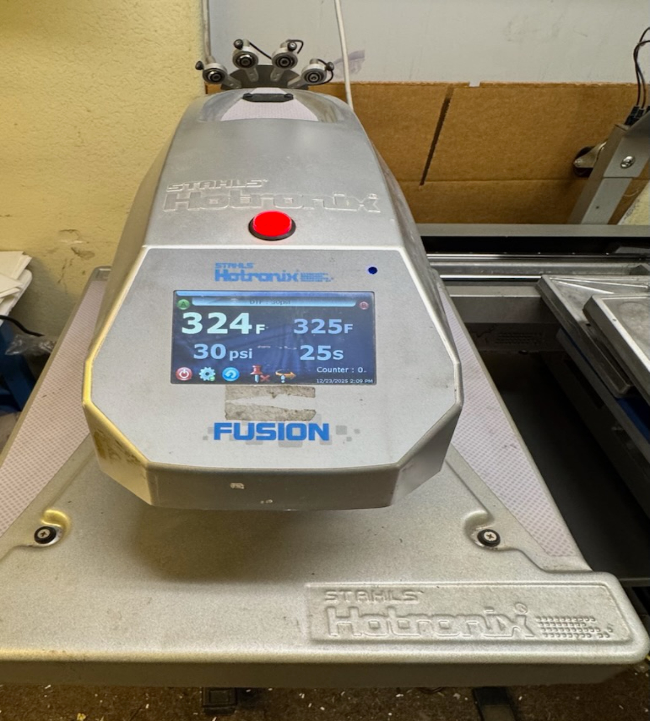 Hotronix Fusion Dual Platen Hydraulic Air Heat Press Machine