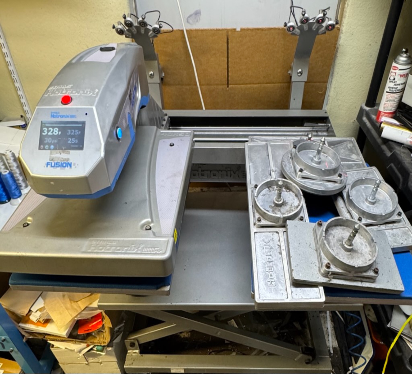 Hotronix Fusion Dual Platen Hydraulic Air Heat Press Machine