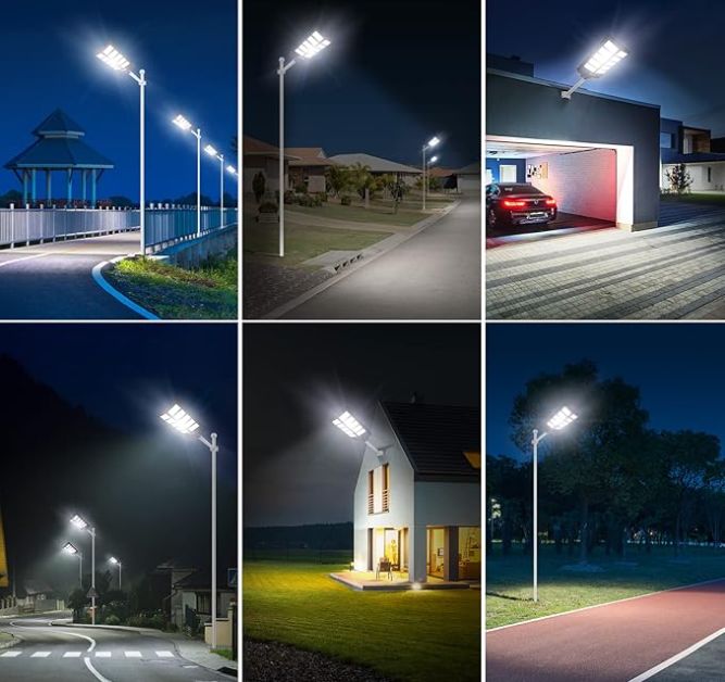 Solar Powered LED Street Light 1,000Watt