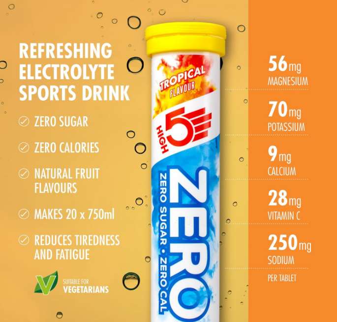High5 ZERO Electrolyte Tablets