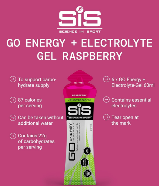 GO Energy + Electrolyte Gel Six Pack