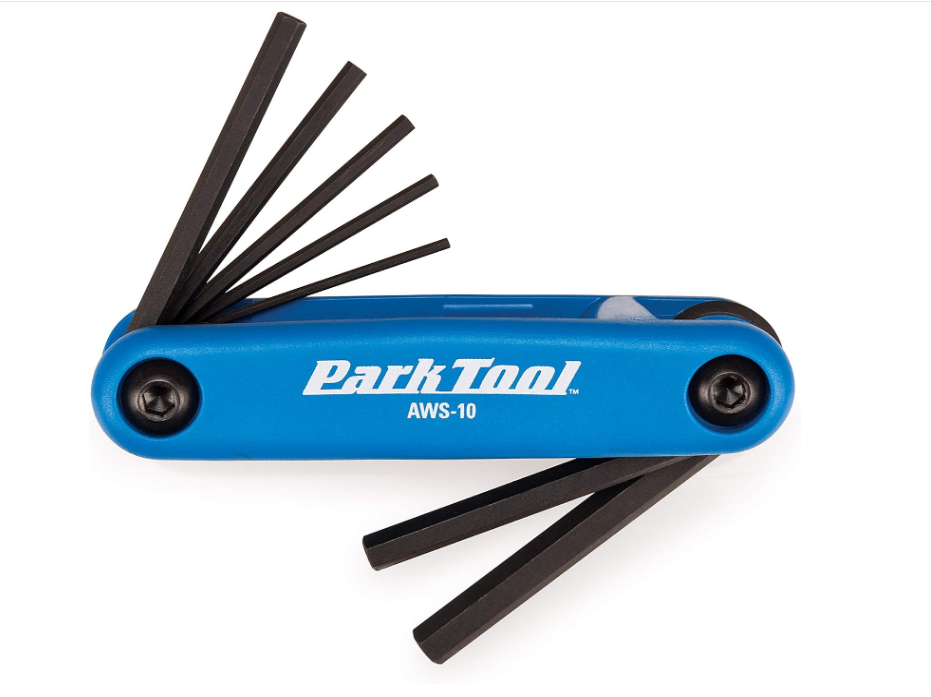 Park Tool AWS-10 Folding Hex Wrench Set