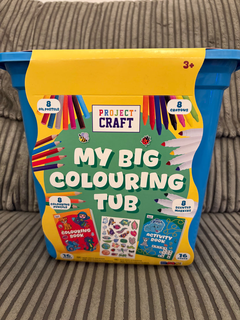 My Big Colouring Tub