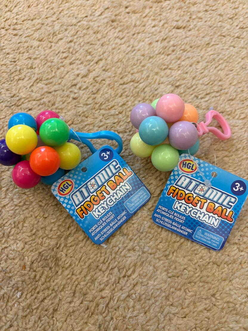 Atomic Fidget Ball Keyring