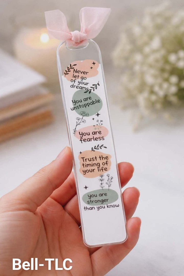 Inspirational Quote Bookmark