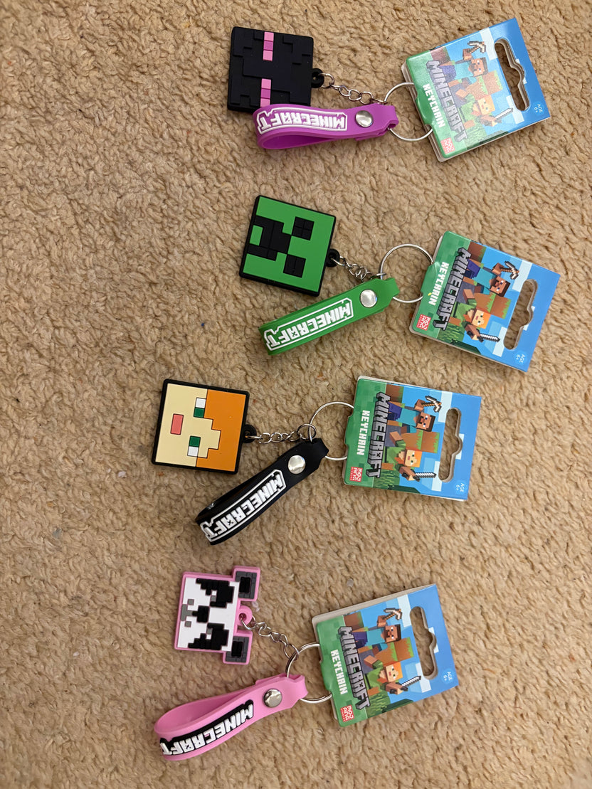 Minecraft Keyring