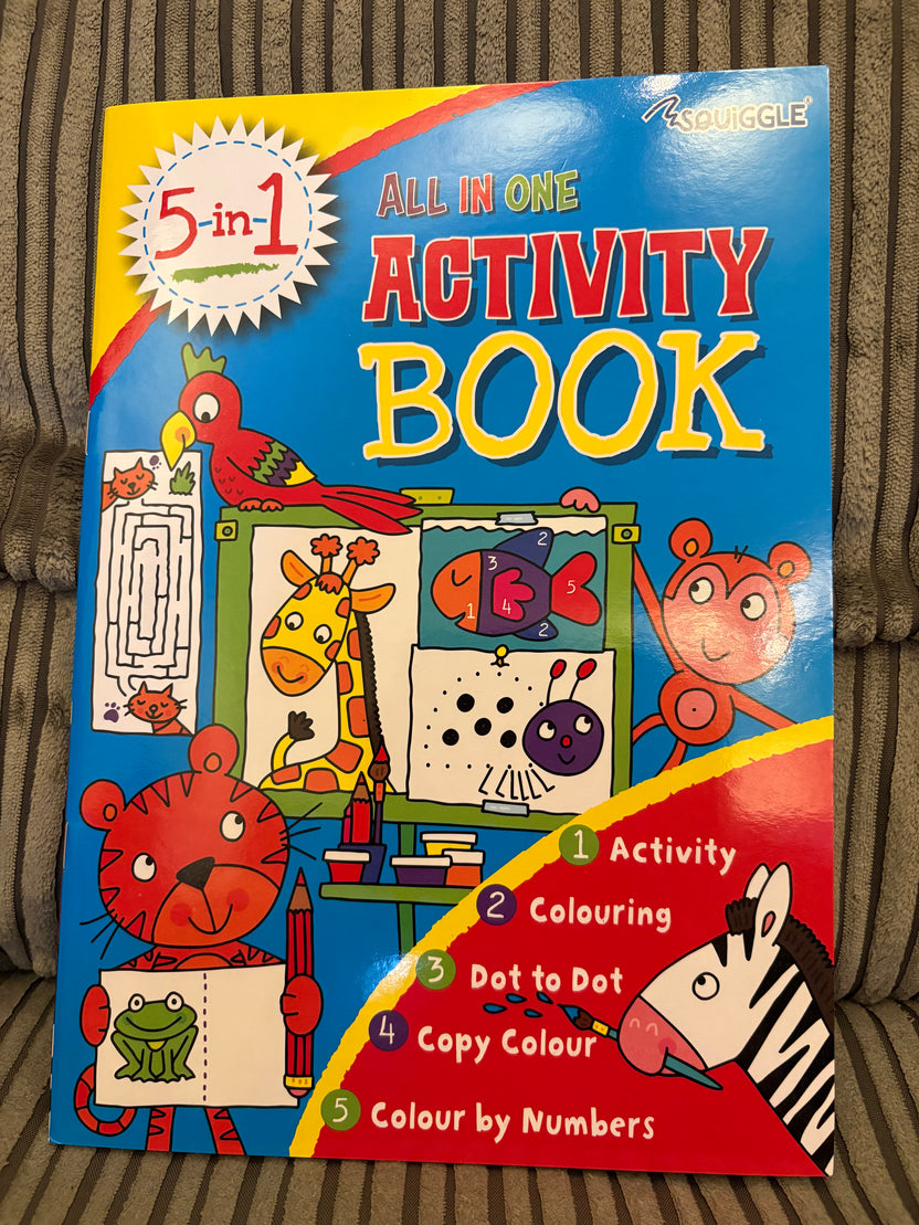 5 In One Activity Book