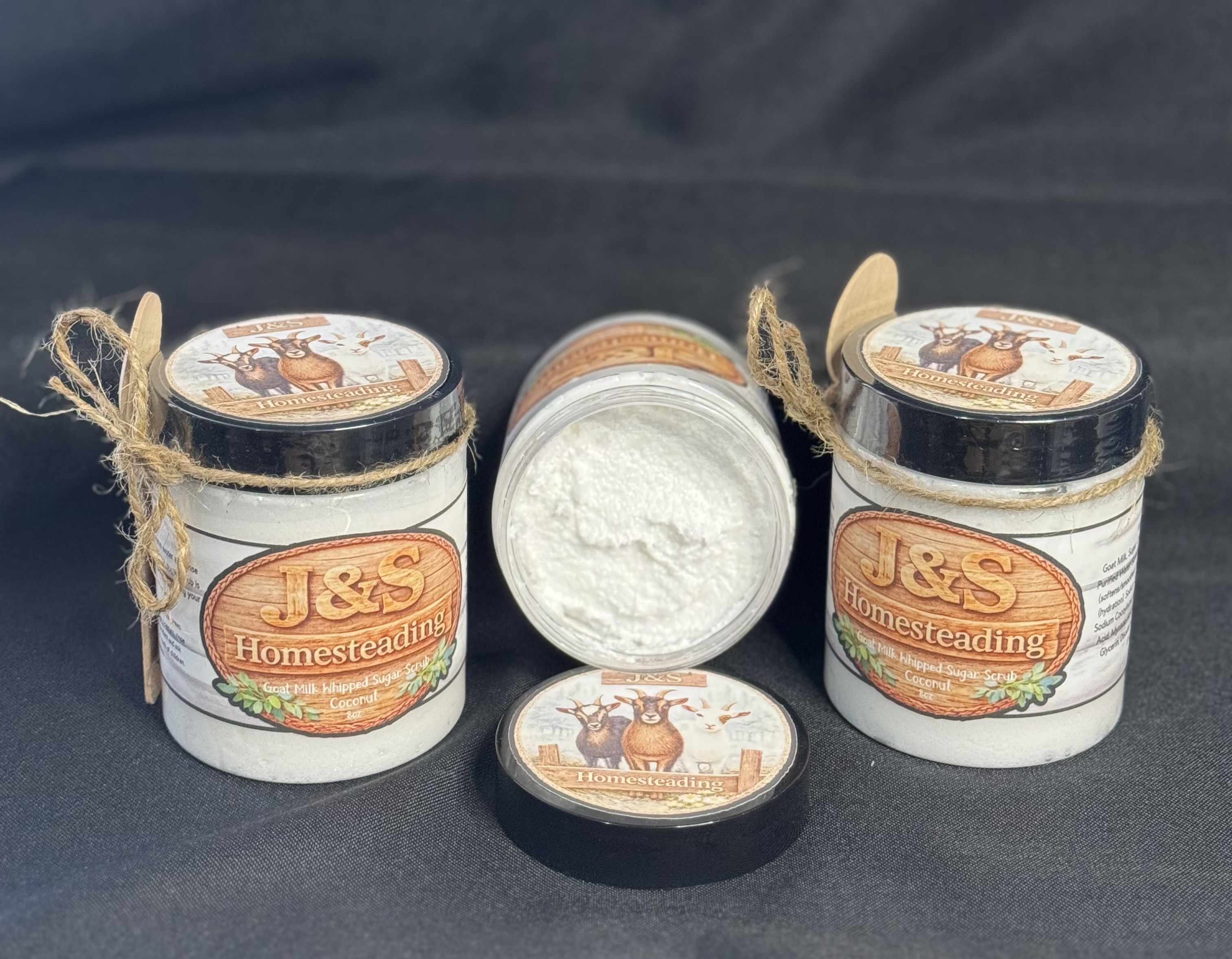 Goat Milk Whipped Sugar Scrub - Coconut
