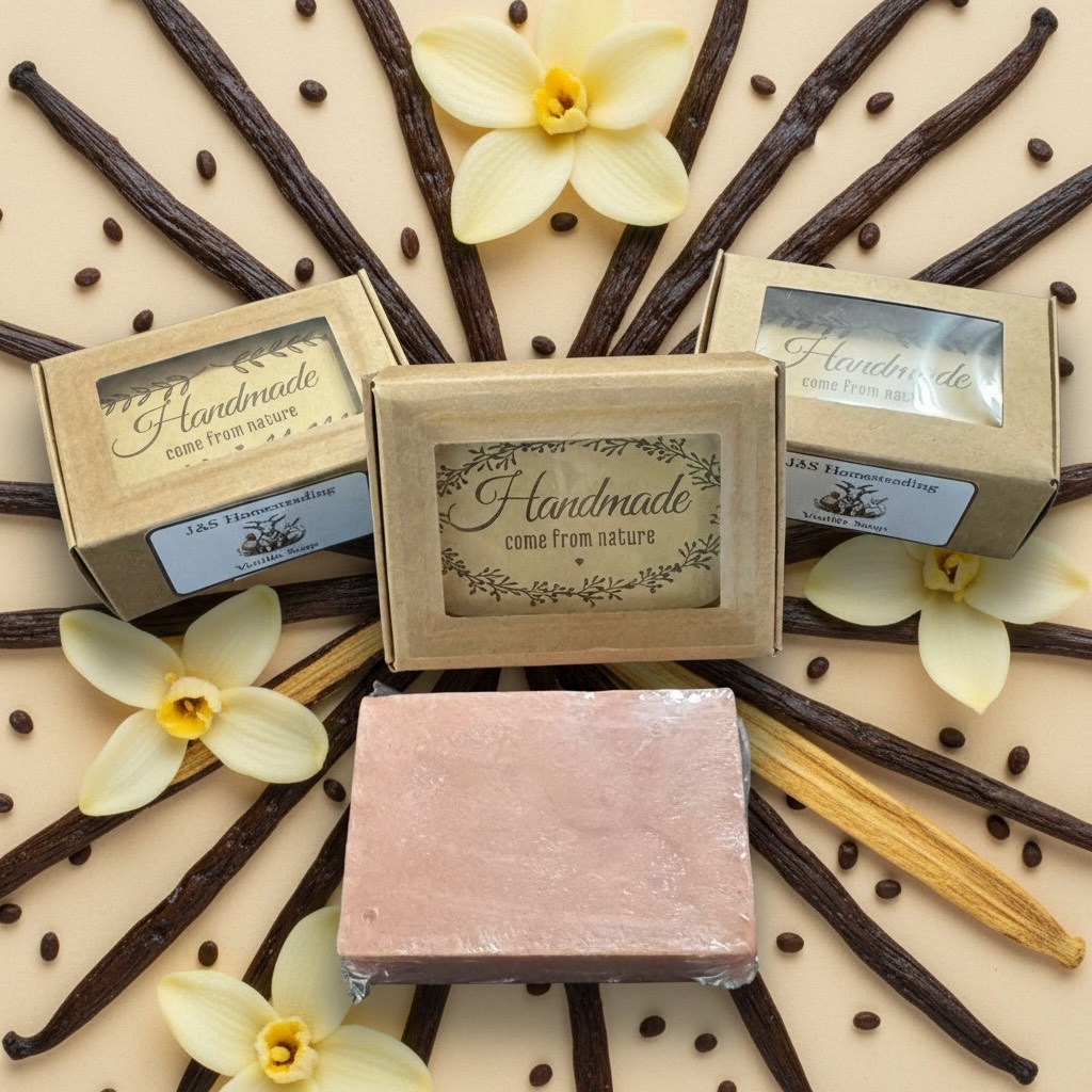 Handmade Goat Milk Soap - Vanilla