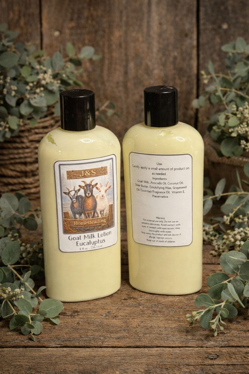 Goat Milk Lotion Eucalyptus