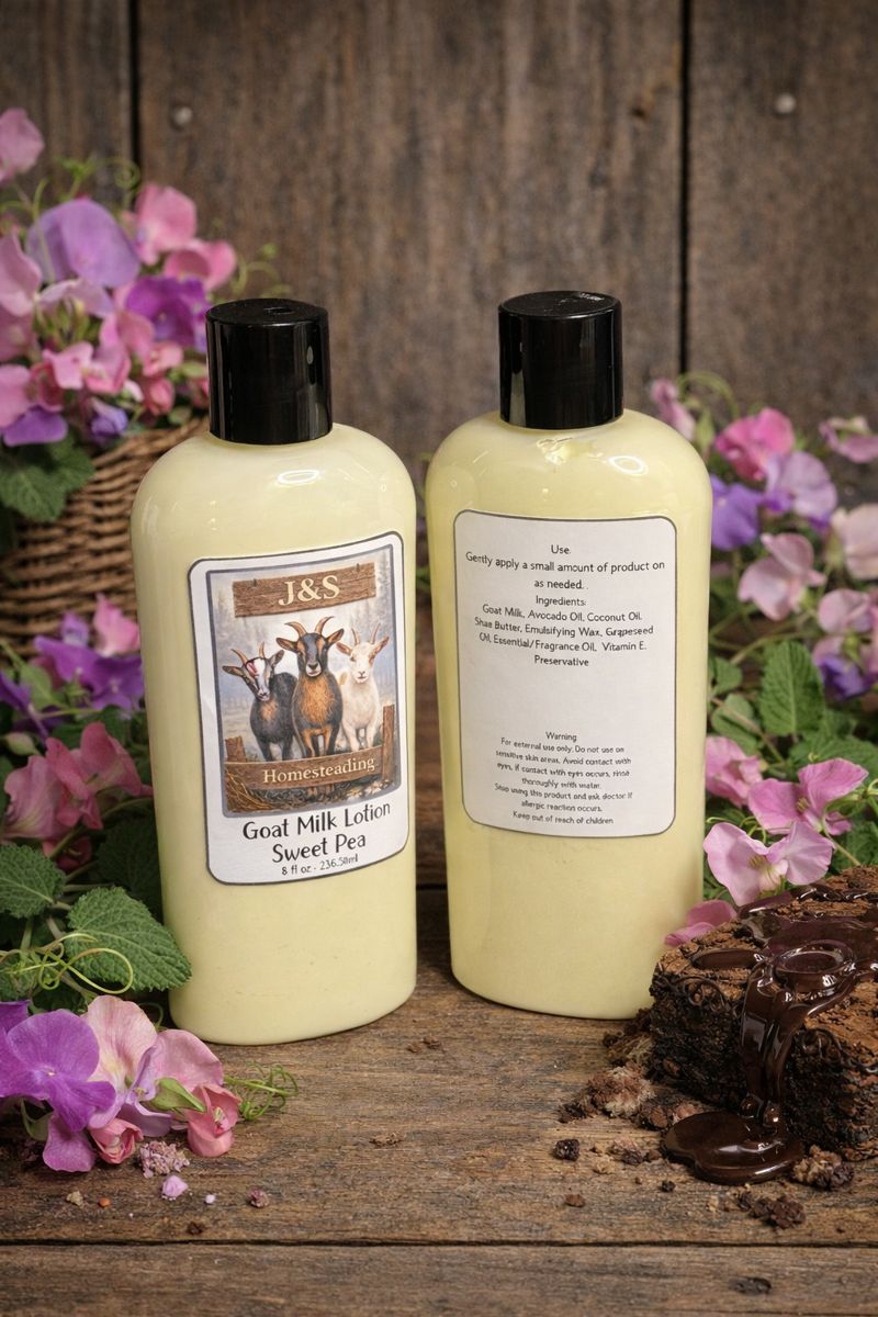Goat Milk Lotion Sweet Pea