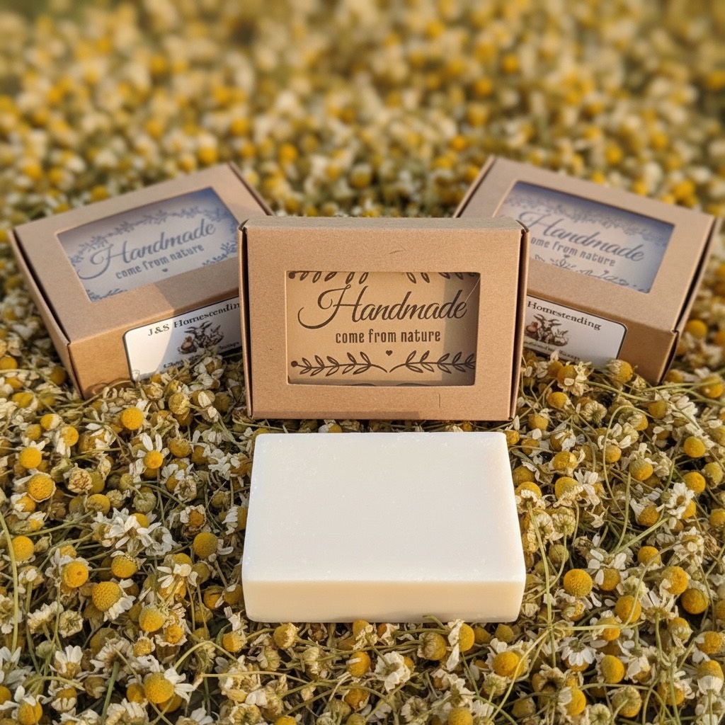 Handmade Goat Milk Soap - Chamomile