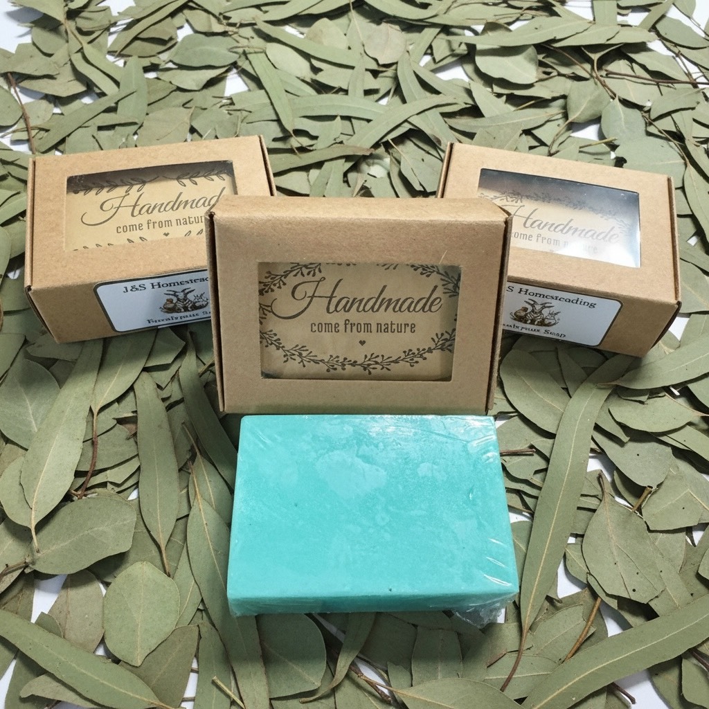Handmade Goat Milk Soap - Eucalyptus