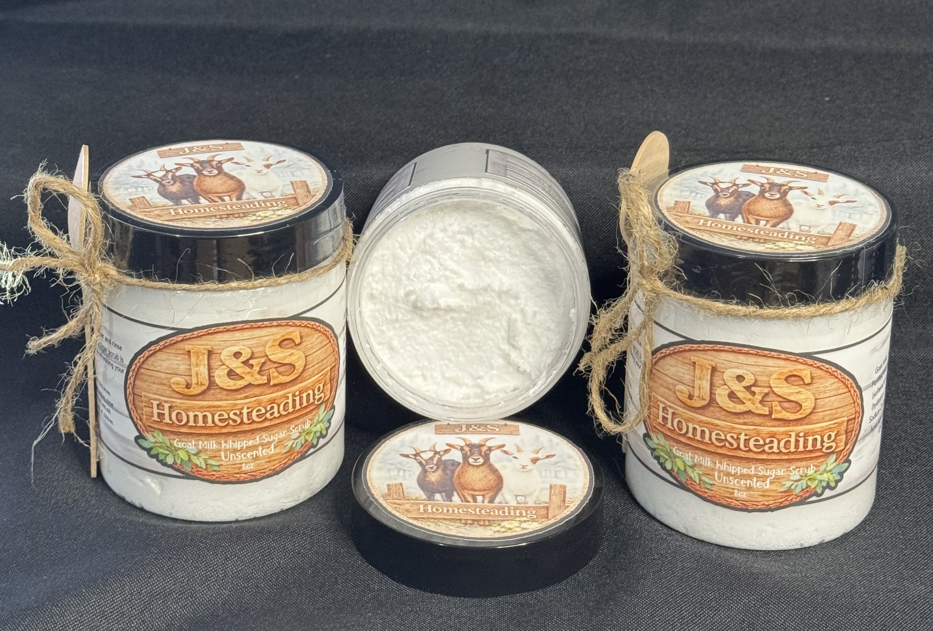 Goat Milk Whipped Sugar Scrub - Unscented