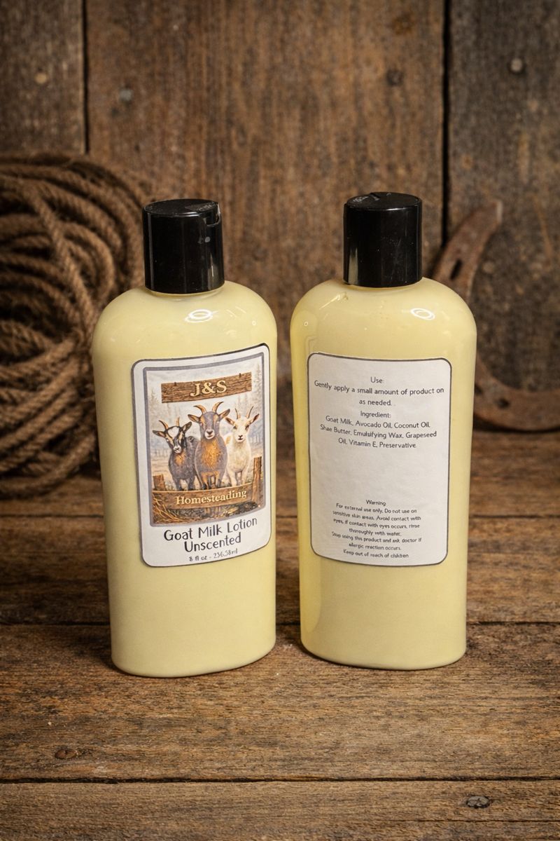Goat Milk Lotion Unscented