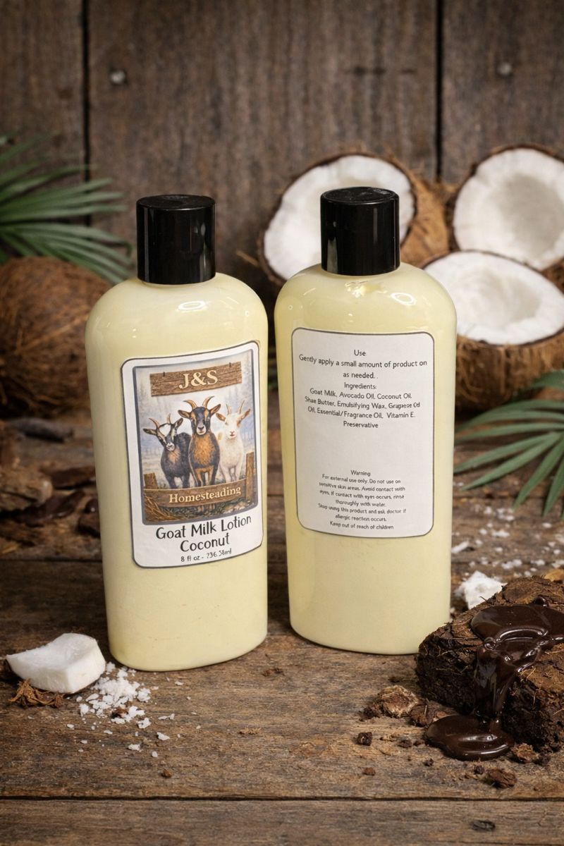 Goat Milk Lotion Coconut