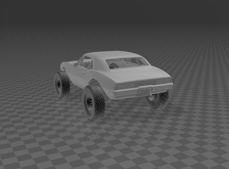 The 69 FIRECHICKEN BODY fits Redcat Ascent32