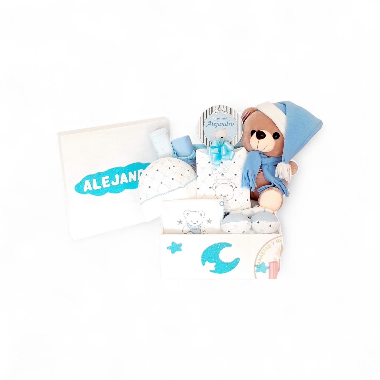 Box luna y estrellas bebé