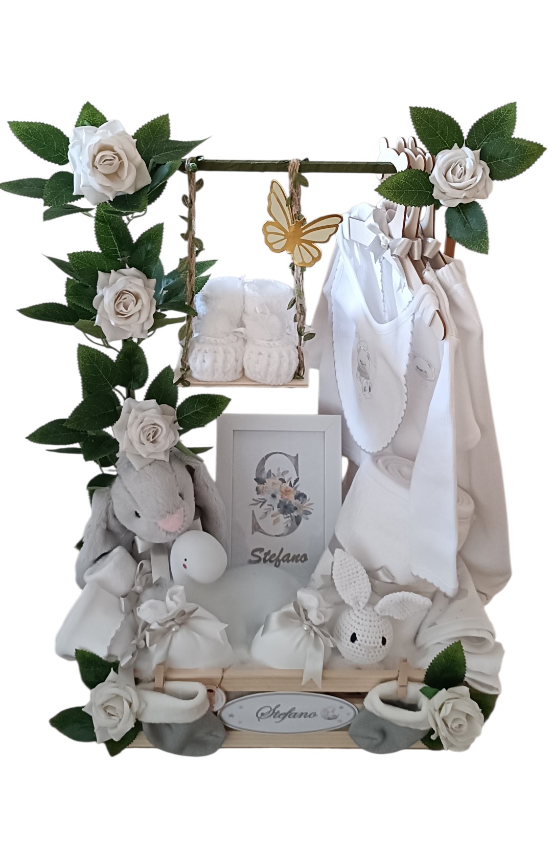 Canasta de regalos para bebé