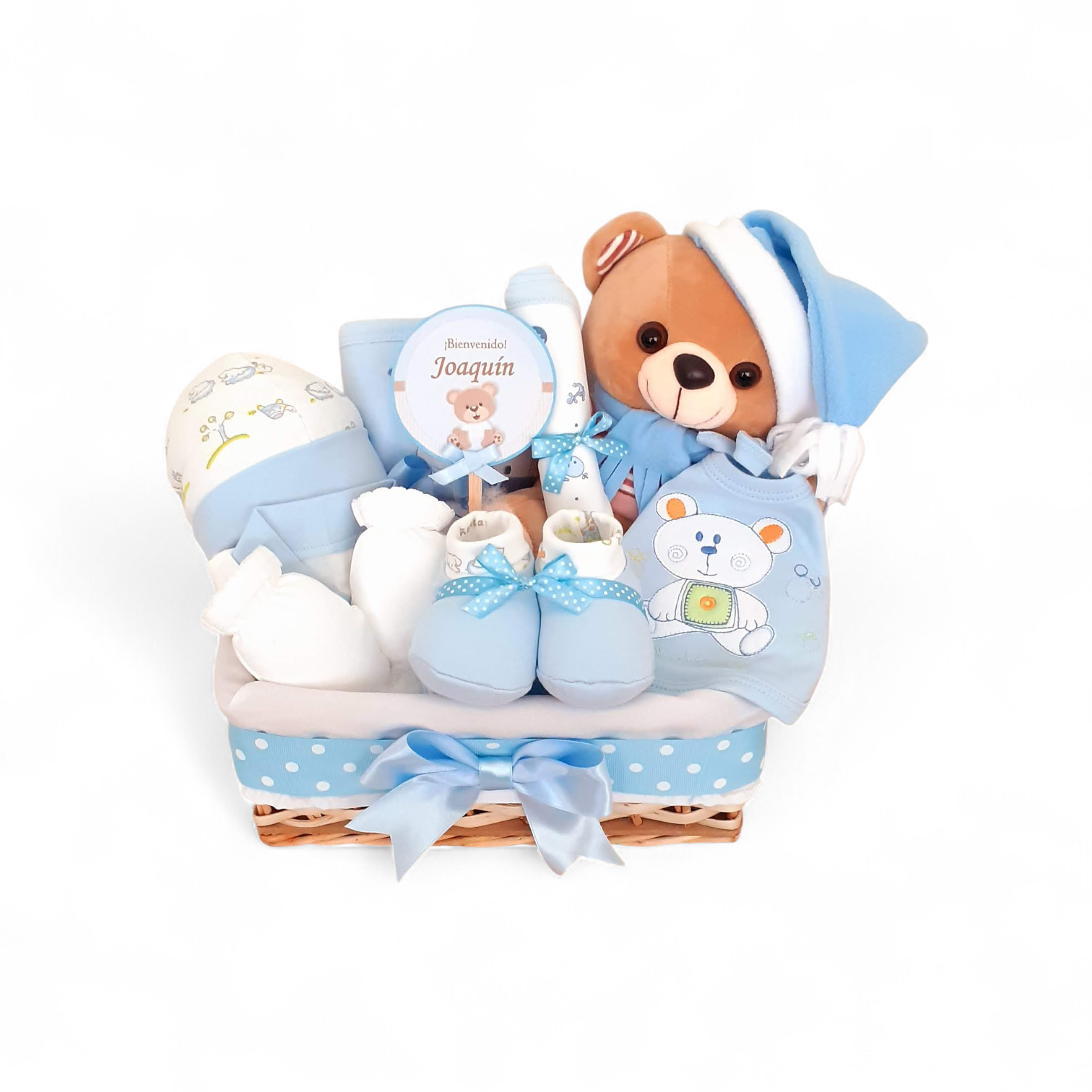 Canasta bebé osito dormilón 1