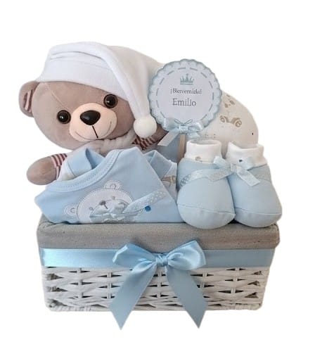 Canasta de regalo para bebé