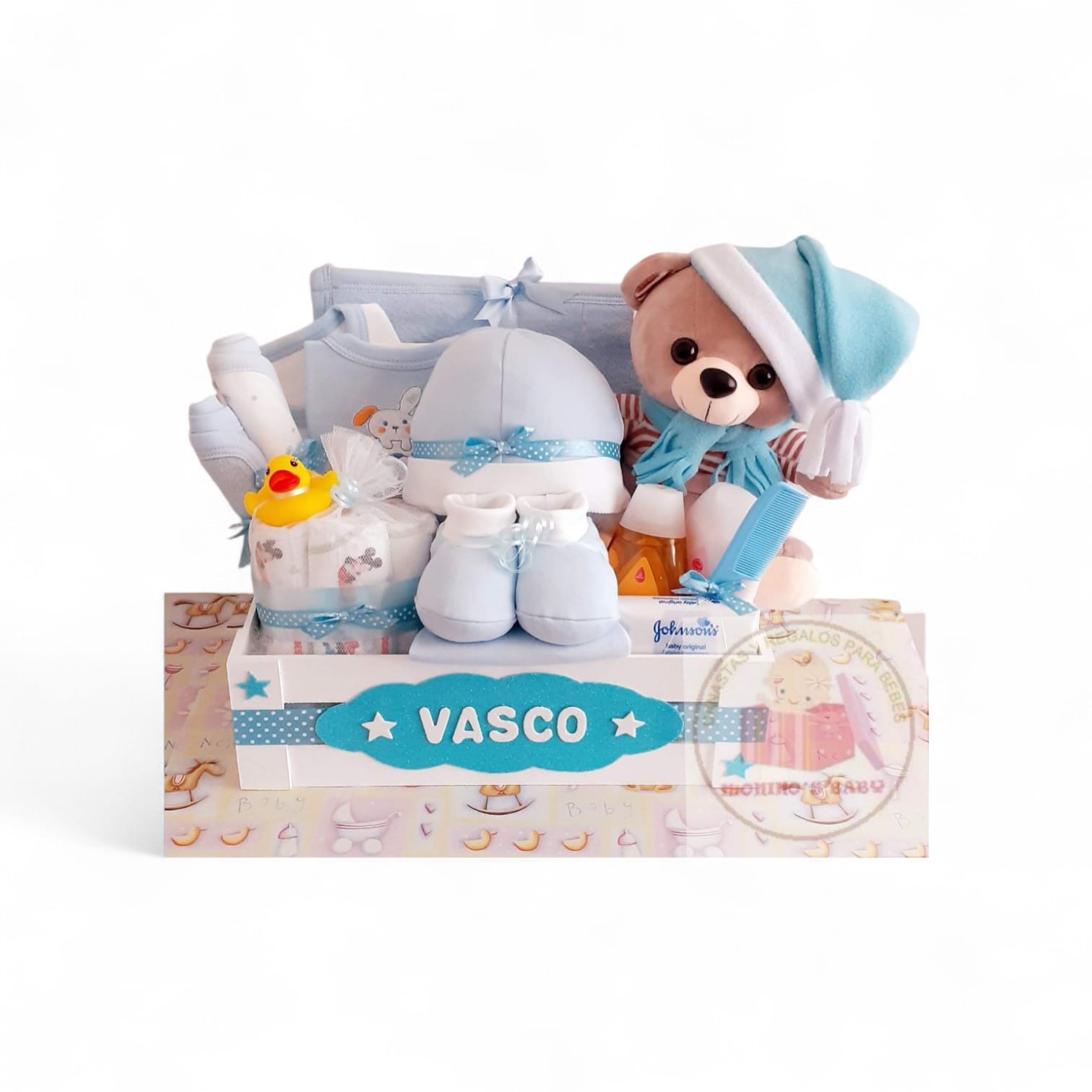 Box bebé osito dormilón