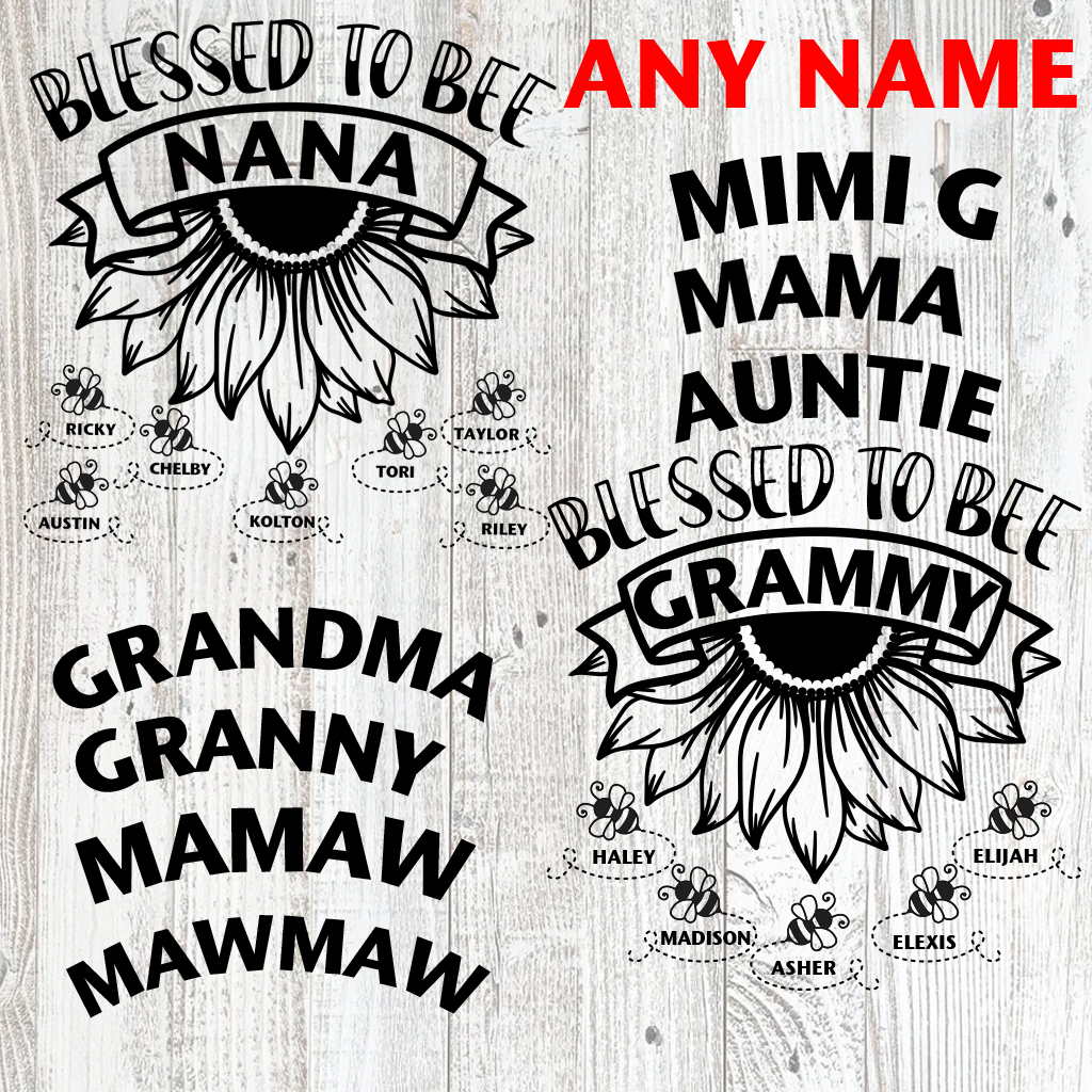 Blessed to Bee personalized pillow case