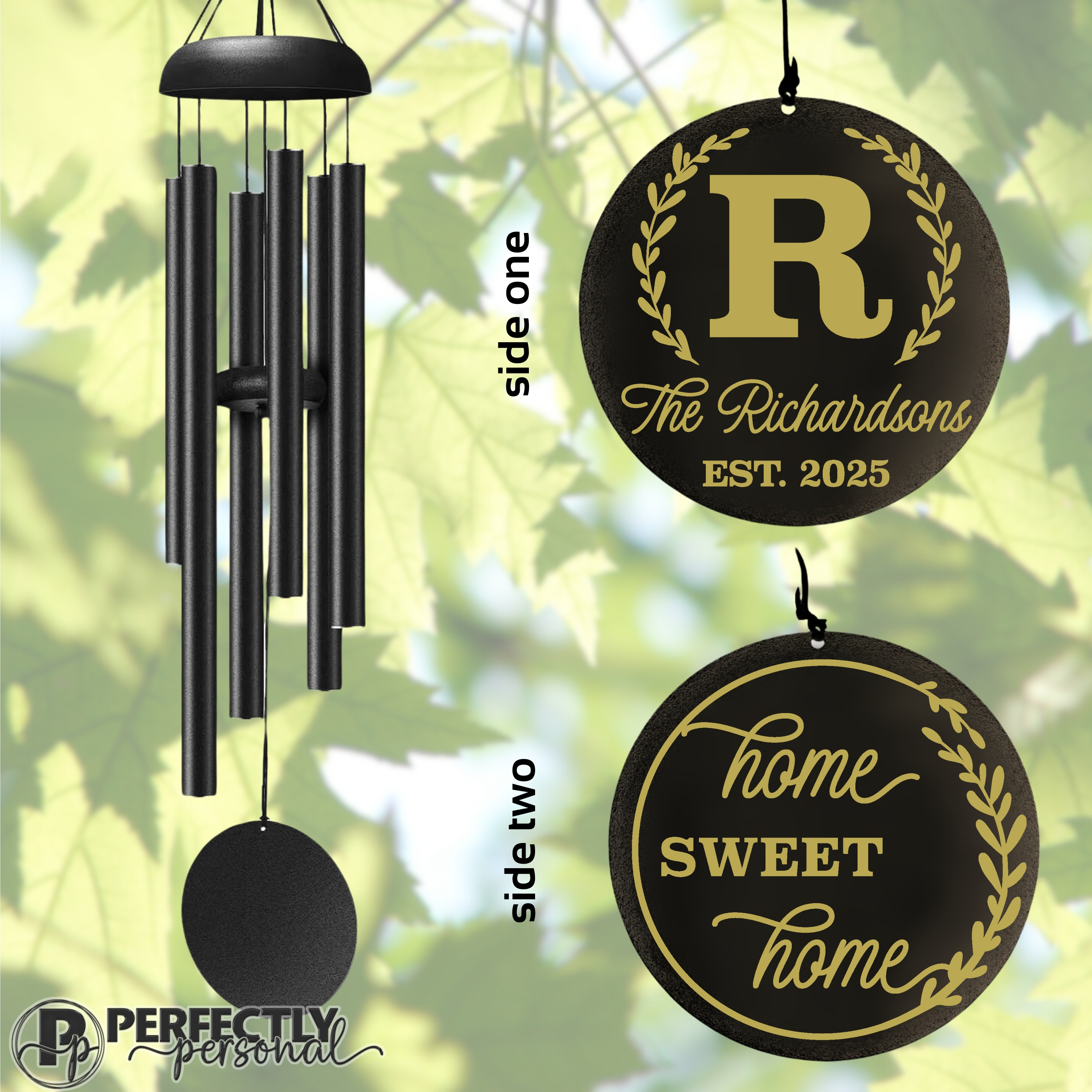 Housewarming wedding wind chimes