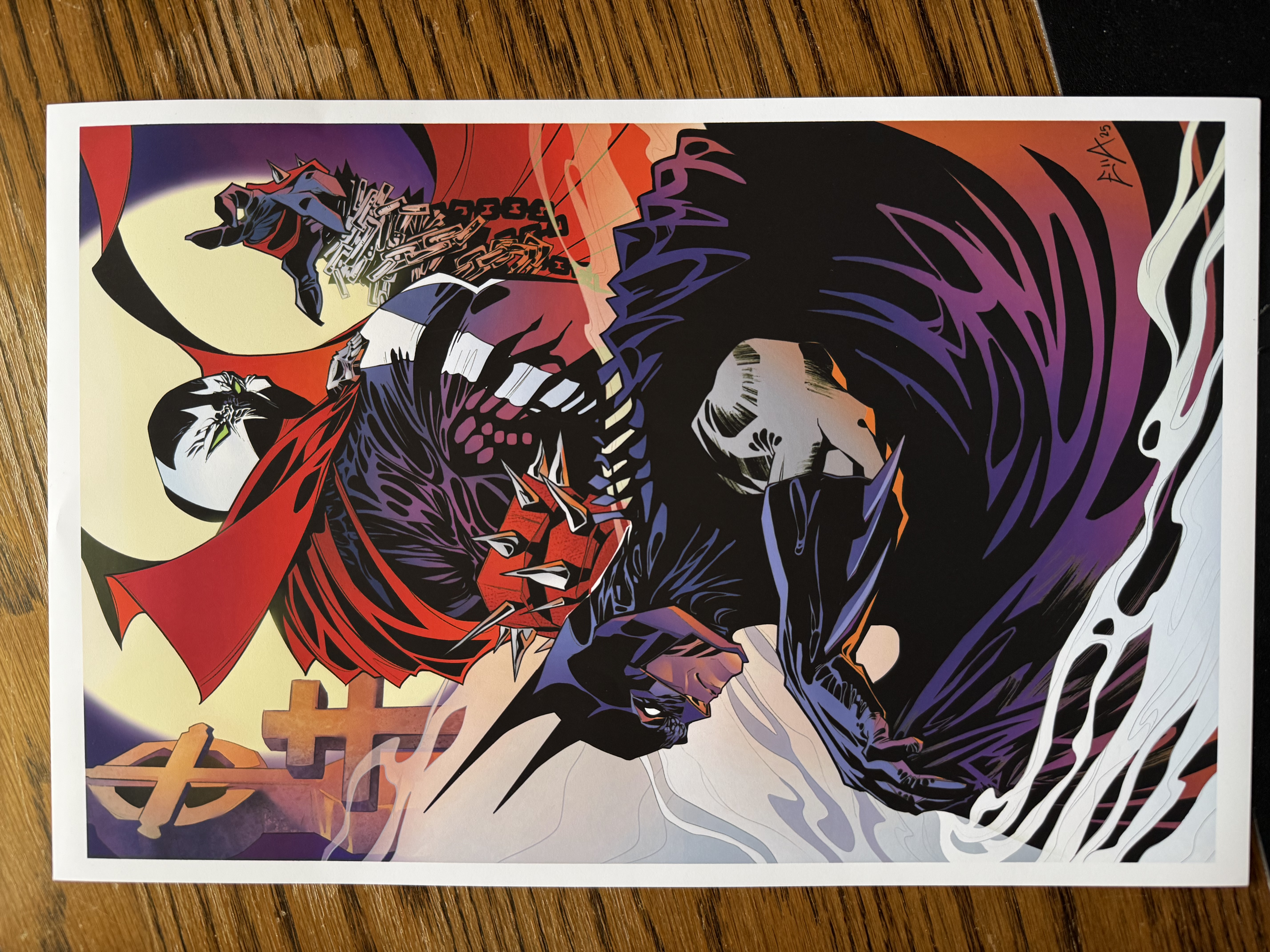 Spawn x Batman Print