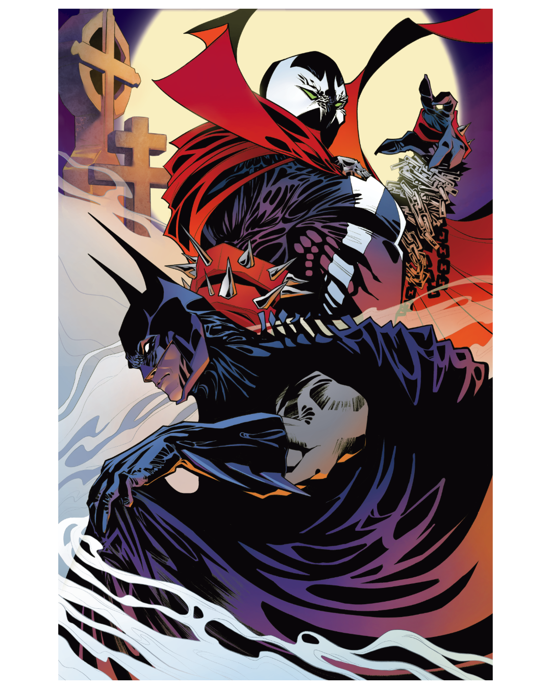 Spawn x Batman Print