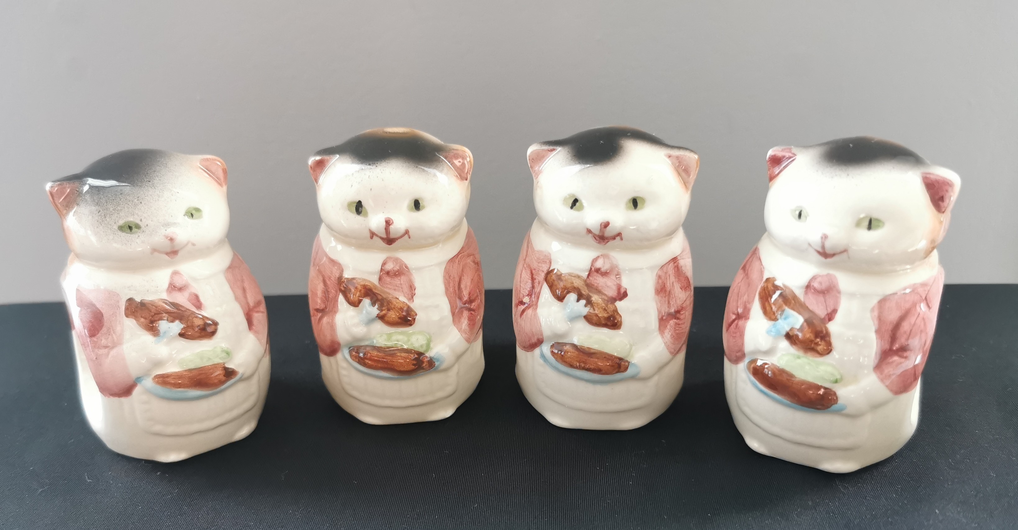 Ceramic Cat Napkin Rings