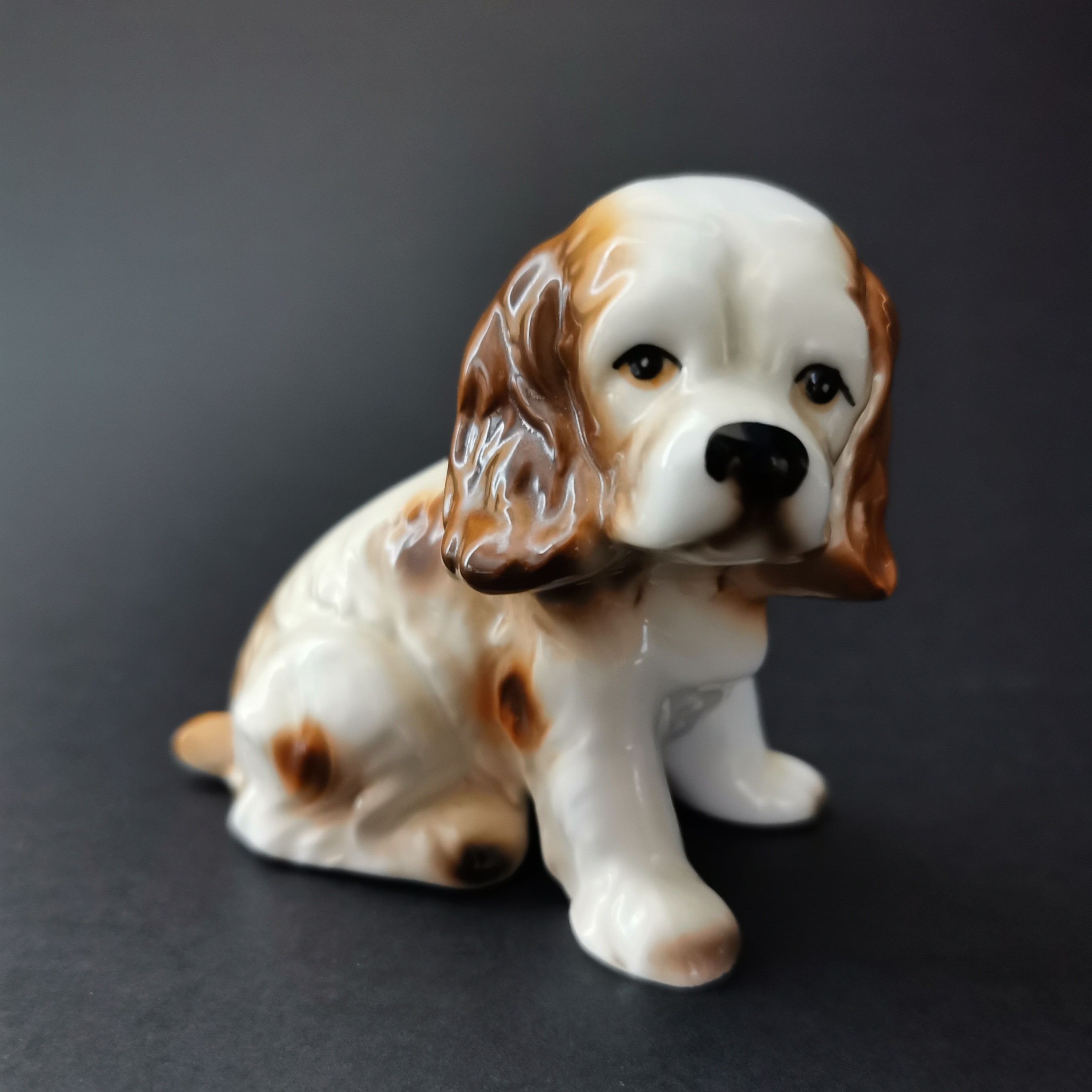 Porcelain Dog Figurine