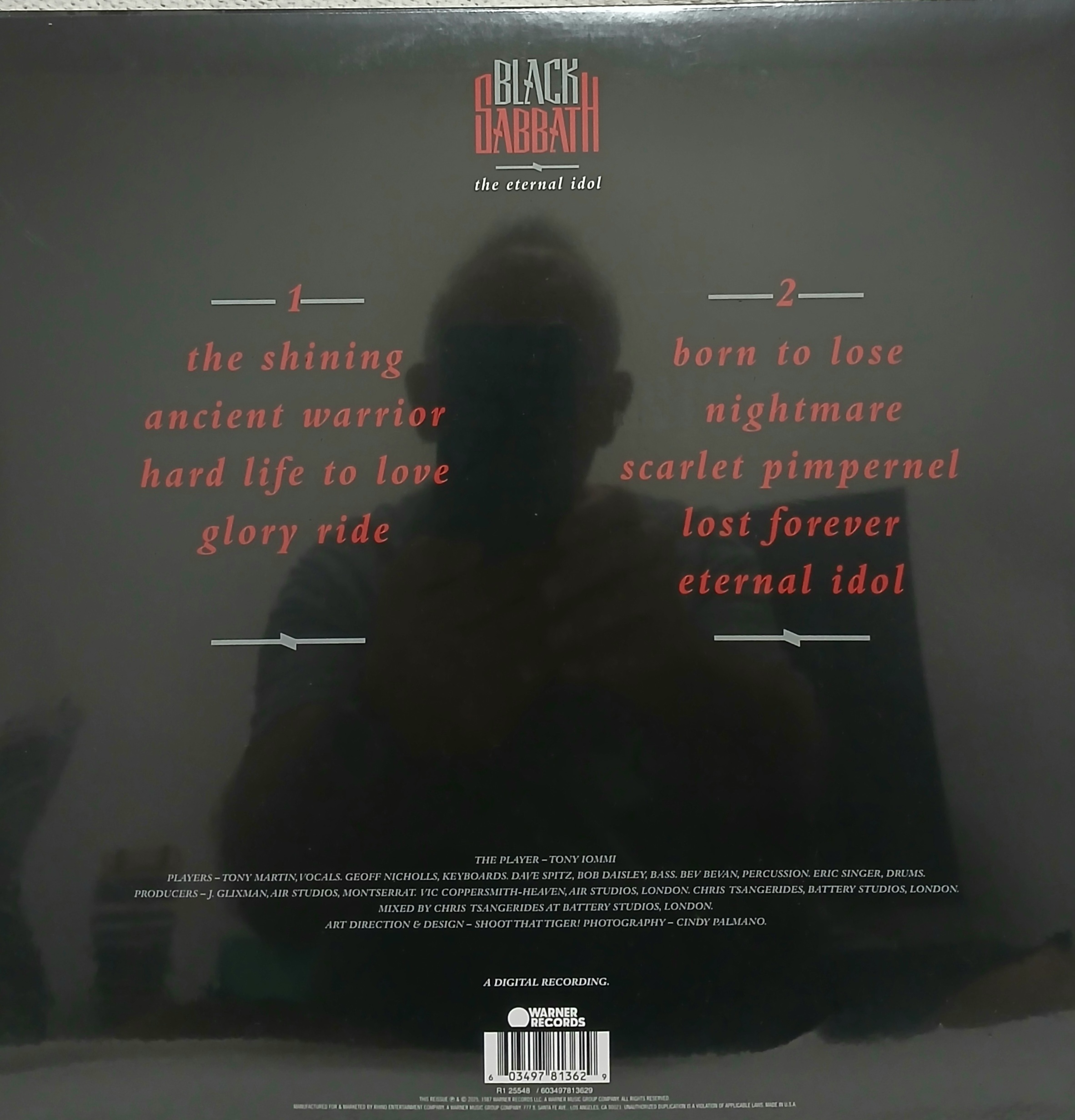 LP Black Sabbath - The Eternal Idol