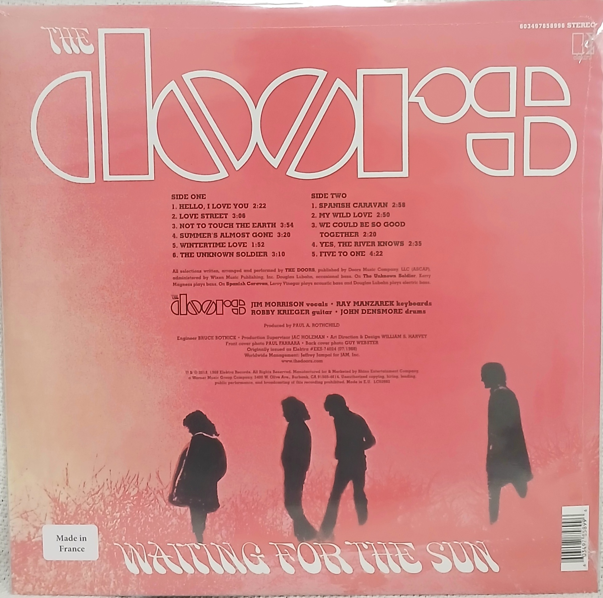 LP   The Doors - Waiting For The Sun