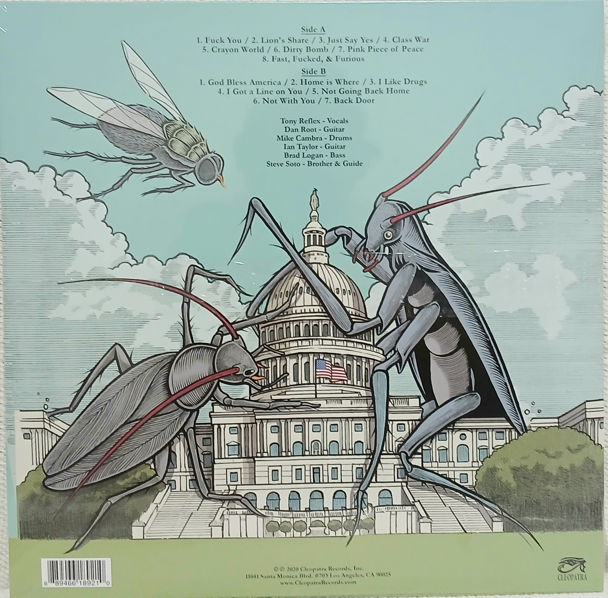   LP  Adolescents - Russian Spider Dump