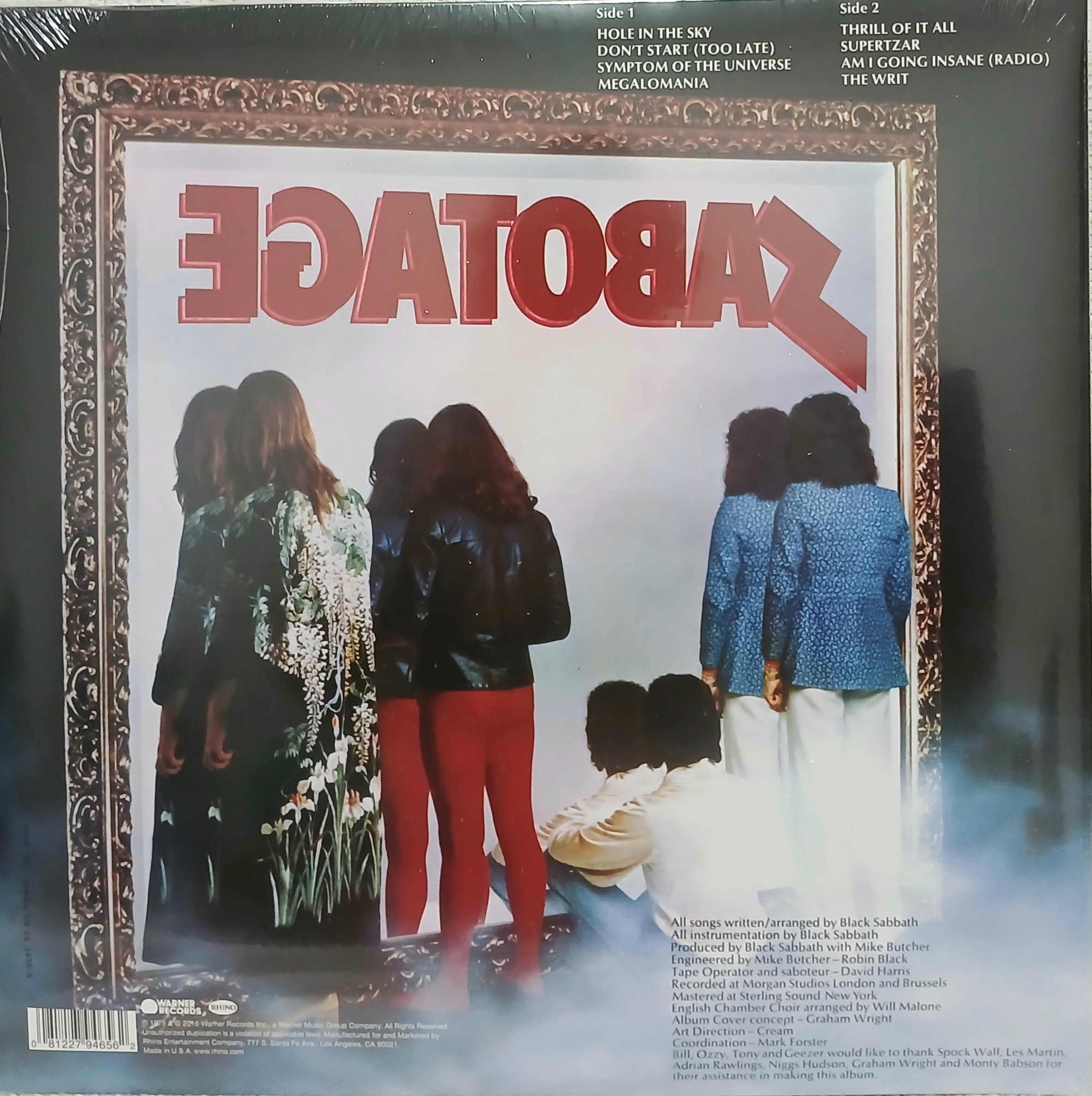 LP   Black Sabbath - Sabotage