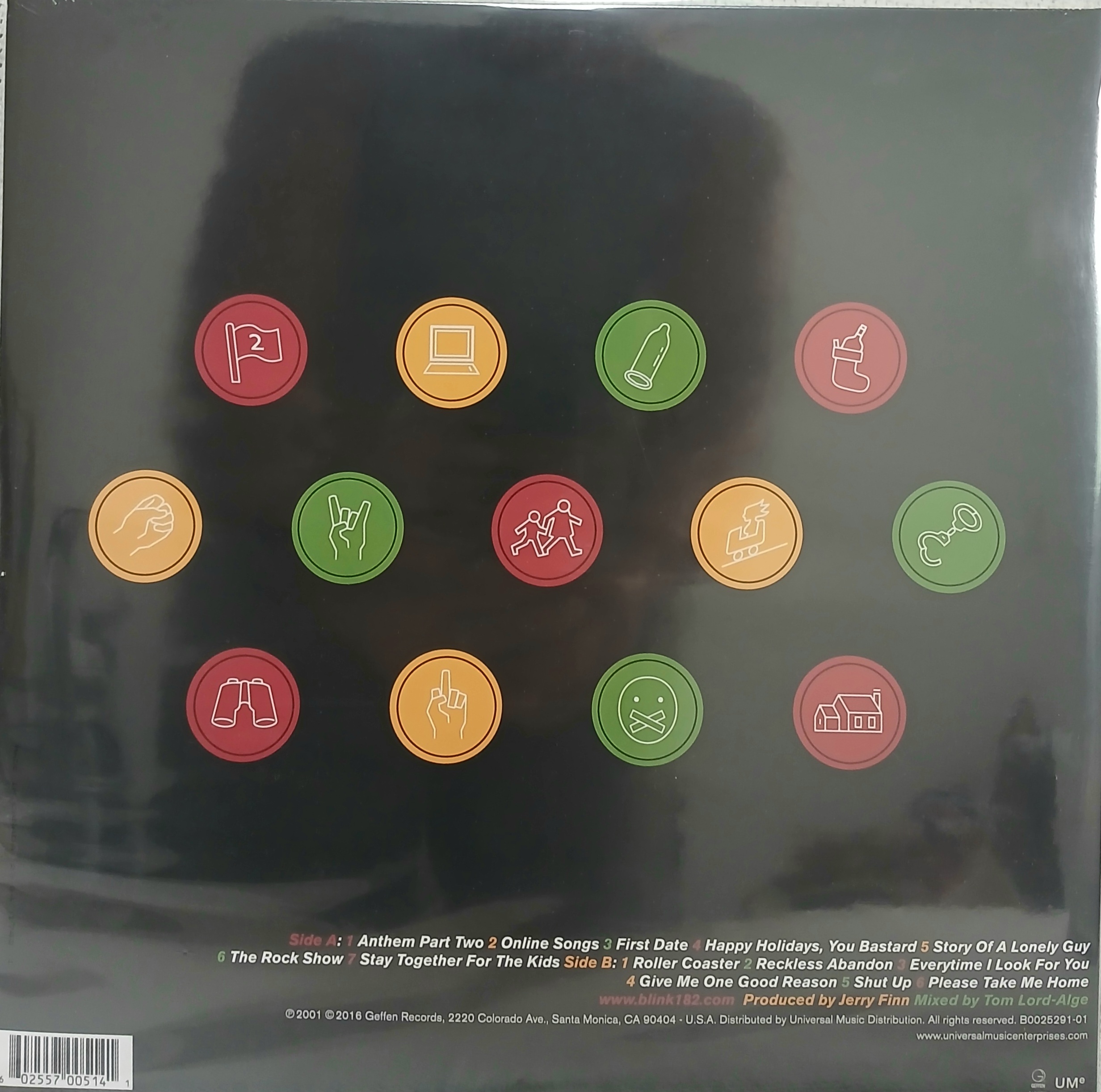 LP  Blink-182 -  TAKE OFF YOUR PANTS AND JACKET