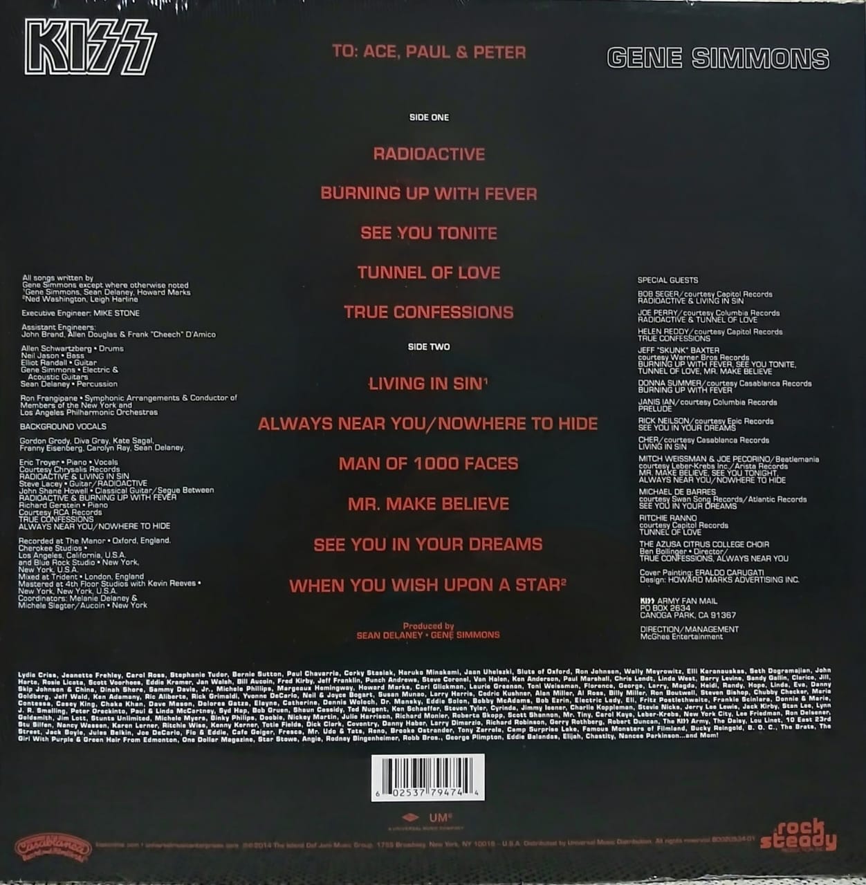 LP  Kiss - Gene Simmons