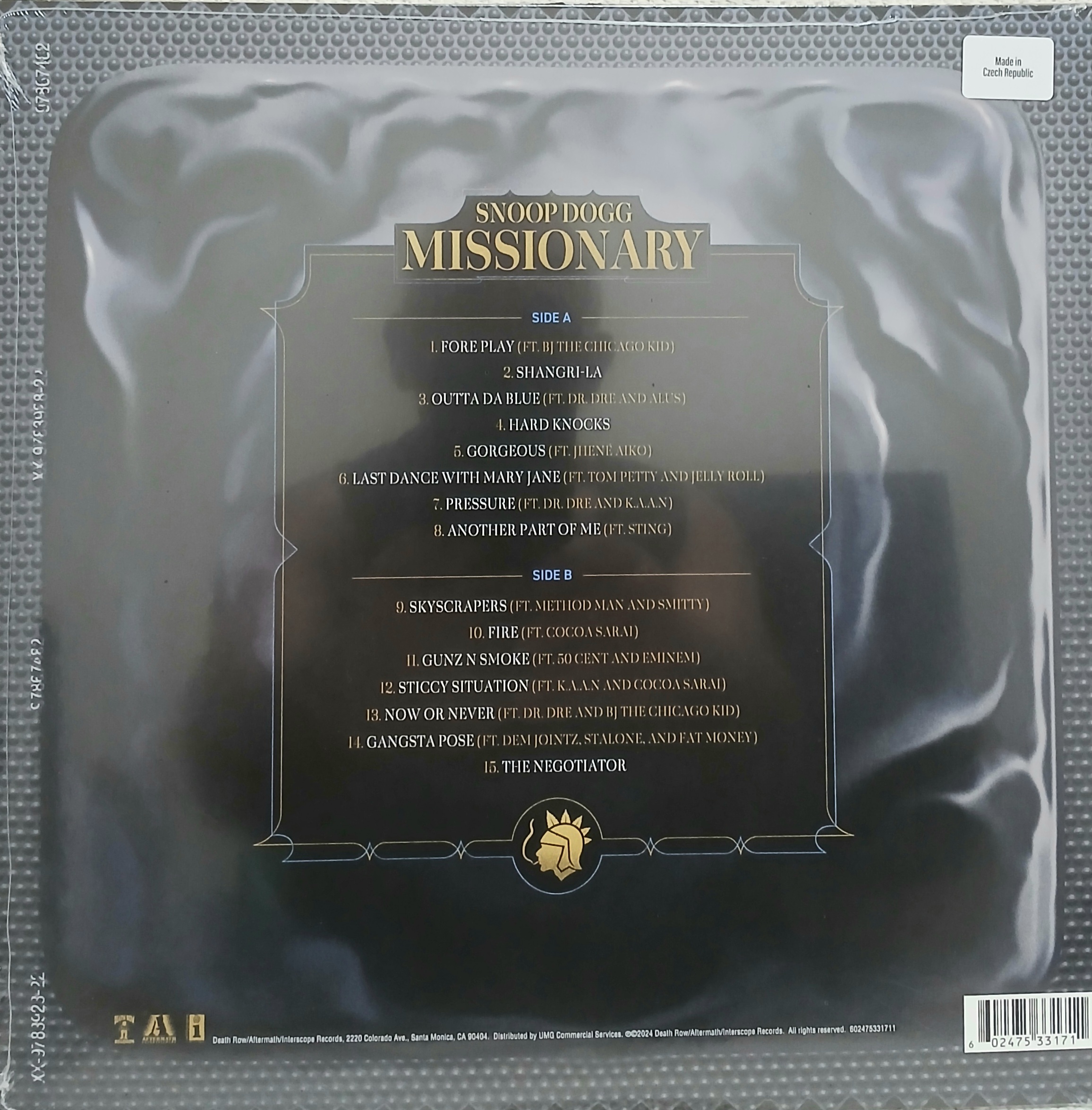 LP   Snoop Dogg - Missionary