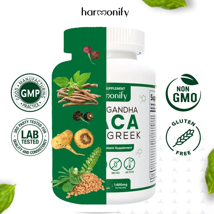 Harmonify Maca & Fenugreek Libido Booster  