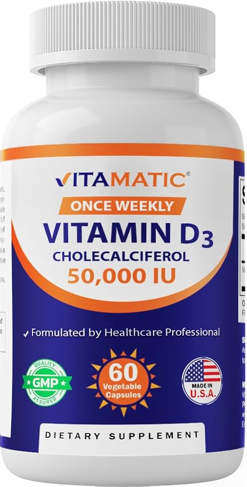 Vitamatic Vitamin D3 50,000 IU