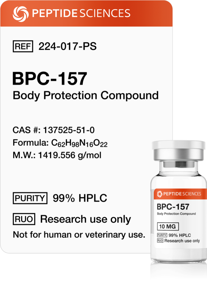 BPC-157 10mg (Body Protective Compound) 