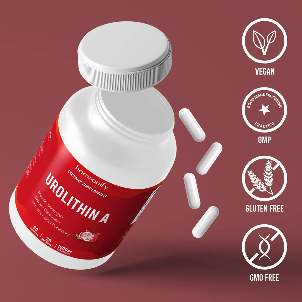 Harmonify Urolithin A Pro Capsules (1000 mg)  