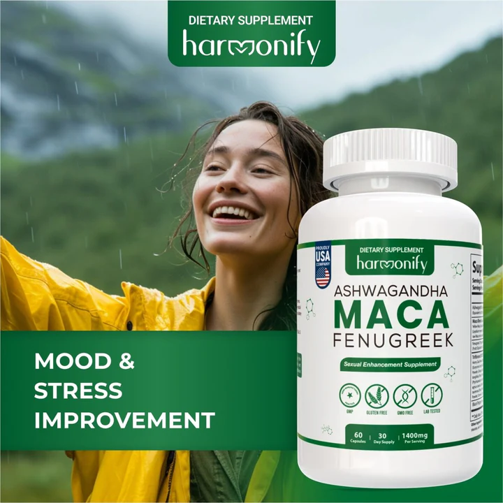 Harmonify Maca & Fenugreek Libido Booster  